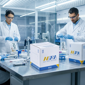 Boîte isotherme à usage unique NERA Série S 2-8 ° Colis à chaîne du froid C Stable sans risque de retour pour la livraison pharmaceutique du dernier kilomètre - Product Image 1