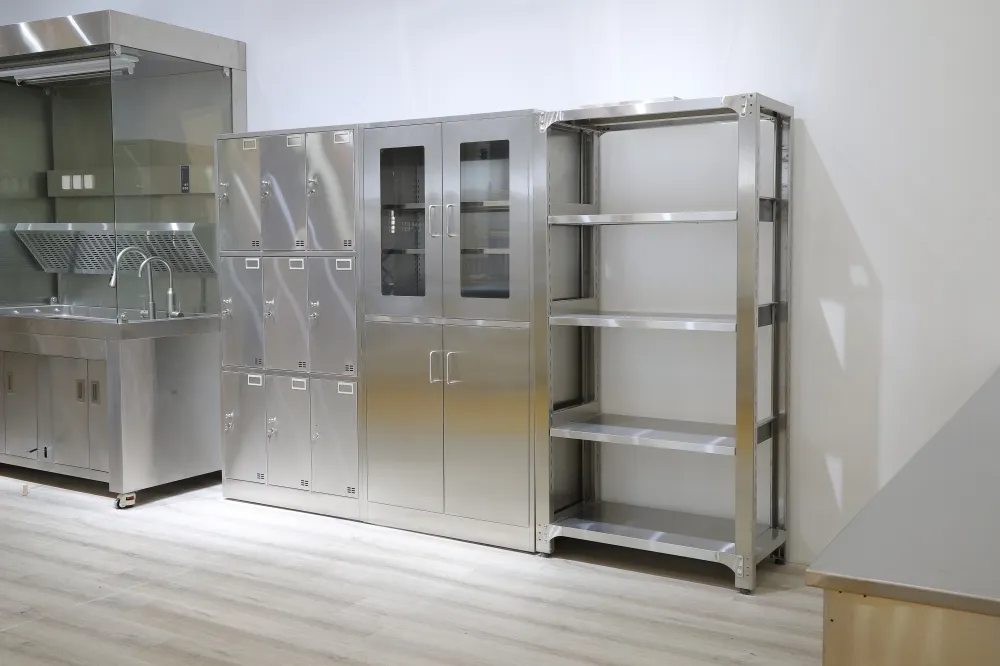 Lab Furniture Laboratory Storage 304 316 Stainless Steel Medical Cabinet