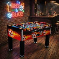 Table de baby-foot robuste et populaire à 8 tiges pour usage intérieur, bars, clubs et loisirs