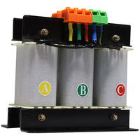 2000W 2KVA triphasé 220V à 380V abaisseur de haute qualité Flyback transformateur de tension de bobine en aluminium