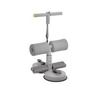 Barre de sit-up réglable avec ventouse et bande de résistance en latex pour le renforcement du tronc et des abdominaux, en mousse