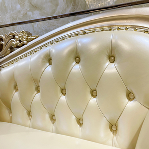 Silla imperial RUI SEN de madera maciza francesa, sofá europeo de lujo con tallado artístico, sillón reclinable neoclásico, muebles para villa - Product Image 4