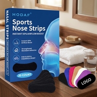 Bandelettes nasales transparentes pour peaux noires, améliorent la qualité du sommeil, anti-ronflement, pour le sport