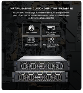 Servidor Dell PowerEdge R250 R260 1U para Montaje en Rack con Intel Xeon Serie E-2400 de hasta 8 Núcleos, Diseño Innovador, Un Solo Servidor Informático - Product Image 6