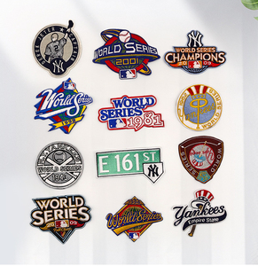 En Stock <span class=keywords><strong>MLB</strong></span> World Series Champion Patch Broderie Sports Baseball Champion League Team logo Patch pour Chapeau - Product Image 1