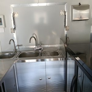 Amerikan Food Truck Mobile Spain Churros Trailer Towable Hot Dog Cart With Grill Coffee Trailer - Product Image 5