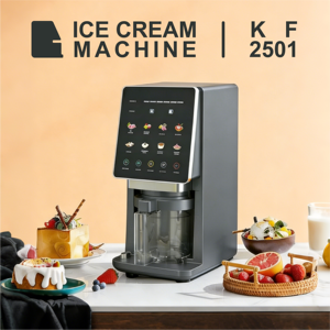 Machine à glaçons domestique intelligente Unitech KF-2501 à écran tactile 8 fonctions, capacité 1L, fonctionnement automatique, classe d'efficacité énergétique - Product Image 1