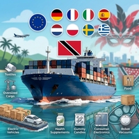 Schneller Luftfracht-Versand nach Trinidad und Tobago Piarco Flughafen POS - Günstige & Vorteilhafte Preise mit 24/7 Support