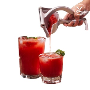 Exprimidor Manual Multifuncional de Frutas, Pinza para Limones de Aleación de Aluminio, Separador de Residuos de Jugo, Accesorios de Bar, Presión Manual, Desechable - Product Image 2