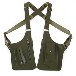 <span class=keywords><strong>Sac</strong></span> à <span class=keywords><strong>bandoulière</strong></span> en cuir PU <span class=keywords><strong>antivol</strong></span> avec sangle dissimulée sous le bras, pochette portefeuille, étui de transport pour hommes et femmes, sacs de voyage <span class=keywords><strong>bandoulière</strong></span> - Product Image 5