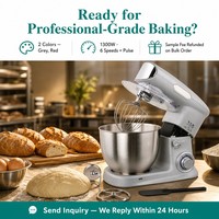 SOHEF Die Cast Stand Mixer 7L 1300W Planetary Mixing Gear Logam Kuat 0 6 Kecepatan Pulse LED Mangkuk Stainless Mixer Makanan Dapur