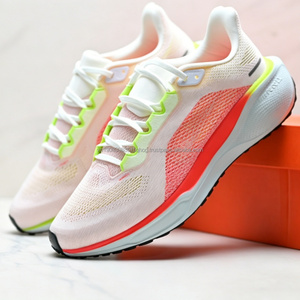 Zapatillas de Running Ligeras y Transpirables para Verano, con Suela Gruesa de Plataforma, Parte Superior de Tejido, Entresuela de EVA, Unisex, Acolchadas, Estilo N - Product Image 1