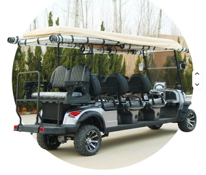 Carrito de Golf de Nueva Energía Fabricado en China, 1-2 Plazas, Estructura de Acero de Alta Resistencia, Certificado CE - Product Image 2