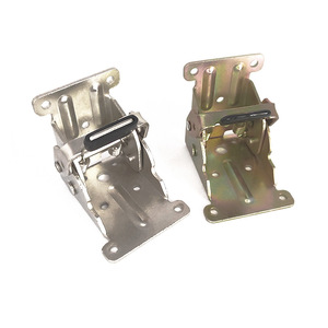 Furniture <b>Hinge</b> 4 Mm Iron <b>Spring</b> <b>Hinge</b> Surface Mount Silver Color Minimalist Design Durable Antirust - Product Image 3
