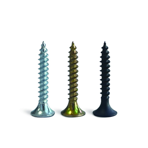 Vis autoperceuses en acier au carbone à tête hexagonale, phosphatées noires, pour plaques de plâtre et bois, mini-ensembles en boîte - Product Image 1