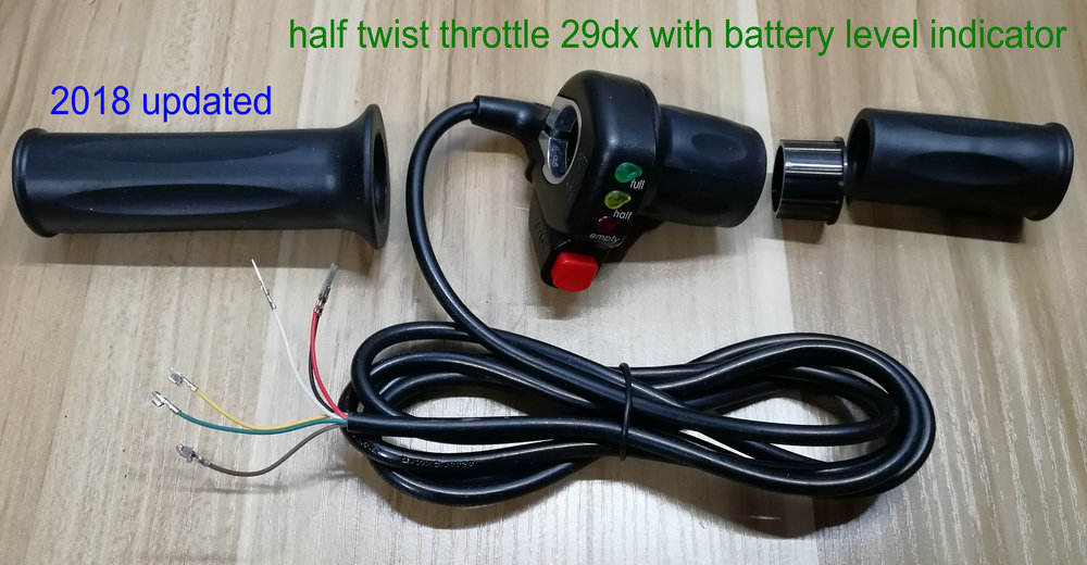 POIGNÉE D'ACCÉLÉRATEUR UNIVERSELLE Pour Tricycle électrique Avec écran