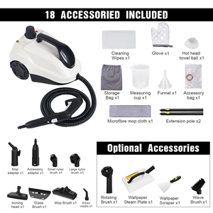 <span class=keywords><strong>Nettoyeur</strong></span> <span class=keywords><strong>Vapeur</strong></span> Électrique Portable Professionnel Haute Température 2026 pour Nettoyage en Profondeur de la Maison, de la Cuisine, des Sols <span class=keywords><strong>et</strong></span> des Murs - Product Image 6