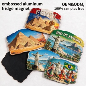 Imán <span class=keywords><strong>de</strong></span> Recuerdo Personalizado <span class=keywords><strong>de</strong></span> las Pirámides <span class=keywords><strong>de</strong></span> <span class=keywords><strong>Egipto</strong></span> y el Cristo Redentor <span class=keywords><strong>de</strong></span> Río <span class=keywords><strong>de</strong></span> Janeiro, Imán <span class=keywords><strong>de</strong></span> Refrigerador <span class=keywords><strong>de</strong></span> Aluminio en Relieve 3D <span class=keywords><strong>de</strong></span> 1.3 mm, Regalo <span class=keywords><strong>de</strong></span> <span class=keywords><strong>Viaje</strong></span> - Product Image 1