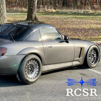 Jantes en alliage d'aluminium forgé RCSR 15-18 pouces pour course de dragster, pour Corvette Z06 GT-R RS3 Huracan Hellcat pour R8