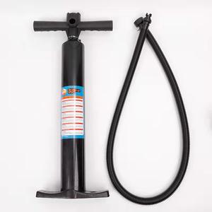 Pompe à air manuelle à double <span class=keywords><strong>action</strong></span> haute pression pour piscine, jouets gonflables, pompe à main 15 PSI 2,5L jaune taille moyenne - Product Image 1