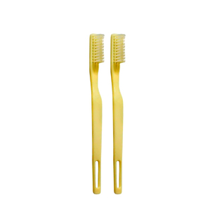 Brosse à dents de luxe en argent et or, haute qualité, poils ultra doux, design élégant pour des soins bucco-dentaires délicats, utilisation à domicile, idéale pour les voyages - Product Image 3
