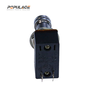 ปุ่มกดสวิตช์ Populace รุ่น 3035150 24V แบบไม่มีไฟส่องสว่าง หัวกลม 1NO สำหรับเครื่องกำเนิดไฟฟ้าดีเซล ชุดเครื่องยนต์ K38 - Product Image 3