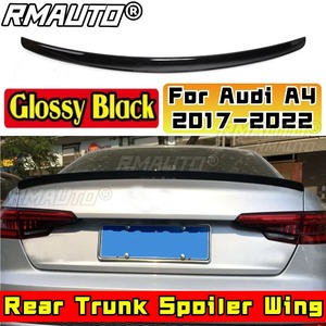 สปอยเลอร์หลังรถยนต์ อุปกรณ์ตกแต่งรถยนต์ สปอยเลอร์หลังสำหรับ Audi A4 B9 2017-2022 ชิ้นส่วนตกแต่งสปอยเลอร์หลัง - Product Image 1