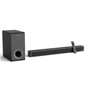 Barra de sonido 2,1 con subwoofer inalámbrico para altavoz Bluetooth para audio <span class=keywords><strong>en</strong></span> casa y cine Categoría de producto Barras de sonido - Product Image 4