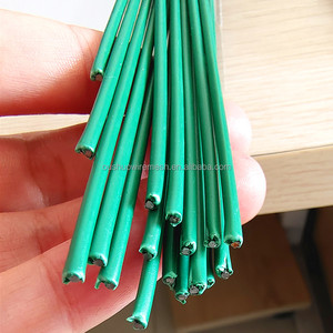 Rose Flower Stems 2mm <strong>Plastic</strong> Coated <strong>Floral</strong> Stem Sticks <strong>Wire</strong> PVC Garden <strong>Wire</strong> - Product Image 5