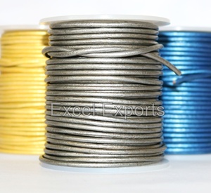 ขายส่งสายหนัง2มม. 3มม. 4มม. 5มม. 5มม. สำหรับเครื่องประดับกระเป๋าถักเสื้อผ้ารองเท้า-เคลือบสำหรับอุปกรณ์การปักฯลฯ - Product Image 1