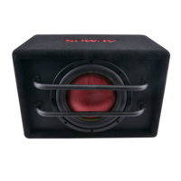 Soway OP-T L-10 Audio boîtiers chargés de voiture sous le siège subwoofer sous les cônes de woofer boîtier professionnel construire 16 ans