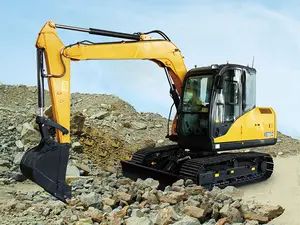 बड़े खोदने खुदाई Earthmoving मशीनरी 75 टन क्रॉलर खुदाई XE750D खनन उपकरण के लिए अच्छी गुणवत्ता के साथ बिक्री के लिए