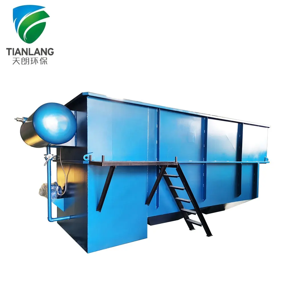 SS316/SS304 daf system sewage treatment equipment for treat Slaughterhouse waste water