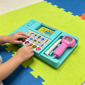 Caisse <span class=keywords><strong>enregistreuse</strong></span> interactive pour enfants : jeu de rôle de caissier et de commerçant, avec fonctions de scan, de jeu d'aliments et de sons amusants - Product Image 3