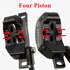 Conjunto de Freio a Disco Hidráulico para Bicicleta de Montanha MT200 OEM/ODM, em Liga de Alumínio, com Rotor de 160mm - Product Image 3