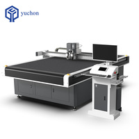 Máquina de Corte CNC Yuchen para Cartón, Modelo de Máquina de Corte CNC, Plotter de Corte de Cajas, Plana, con Certificación CE