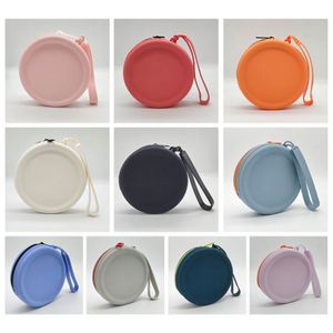 Silicone Handmade Eco-Friendly Water Resistant <b>Wrist</b> <b>Strap</b> Mini Zipper Closure Fashionable Portable Coin Purse - Product Image 6