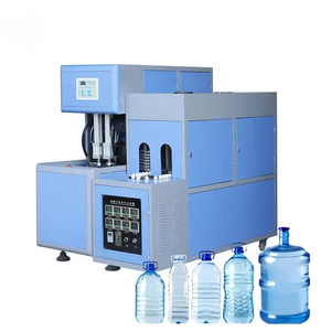 เครื่องเป่าขวดพลาสติกกึ่งอัตโนมัติแบบ 2 ช่องสำหรับขวด PET ขนาด 0.1-3 ลิตร - Product Image 1