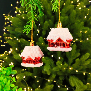 Decoraciones Navideñas, Calcetines de Santa, Colgantes de Bastones de Caramelo, Adornos Pequeños para Árbol, Adornos Festivos, Estilo Moderno Minimalista - Product Image 1