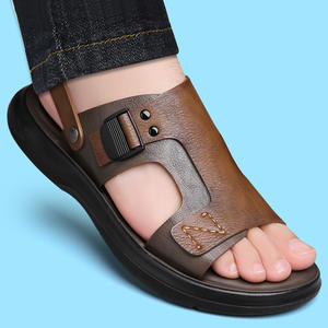 Sandalias de Hombre de Doble Uso, Estilo 2026, para Exteriores y Conducir, con Plantilla de Látex y Suela Suave, Sandalias de Playa – Venta al Por Mayor - Product Image 3