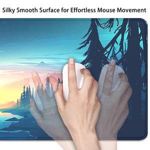 مصنع مخصص لينة المطاط + النسيج للماء المضادة للانزلاق الألعاب الماوس لألعاب المكتب هدية الراقية - Product Image 3