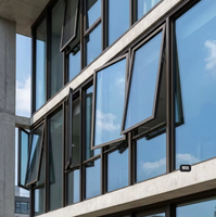Ventana Panorámica Combinada BOCHARM - Ventana Grande Fija y Abatible Integrada de Aluminio para una Zona de Estar con Vistas Panorámicas