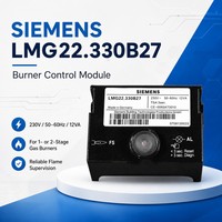 Contrôleur de brûleur Siemens LMG21.350B27, pièces de chaudière, numérique 230V, contrôle de flamme, contrôle d'allumage, pour brûleur à gaz ou à mazout