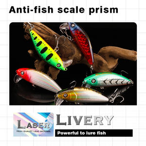 HETUNC ccrazy Pull di seconda generazione No Run Mino lento che affonda il pesce esca con coda rossa per la pesca su strada Ya e sul lago - Product Image 4