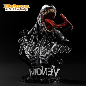 Statue grandeur nature <span class=keywords><strong>Marvel</strong></span> <span class=keywords><strong>Venom</strong></span> Bust_ Buste <span class=keywords><strong>Venom</strong></span> à l'échelle <span class=keywords><strong>1</strong></span>:<span class=keywords><strong>1</strong></span>_ Modèle de collection mortel_ Articles de collection - Product Image 6