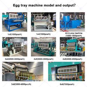 Yuancui 1000PCS mỗi giờ lò sấy Máy trứng khay máy chất thải giấy bột giấy giá rẻ giá - Product Image 6