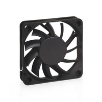 Ventilateur de refroidissement axial sans balais personnalisé 12V 220V haute pression silencieux longue durée de vie pour la réfrigération en aluminium de boîtier d'ordinateur