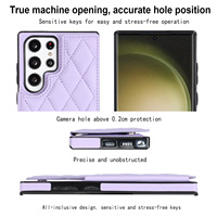 Coque arrière antichoc pour Samsung Galaxy S26 S25, protection intégrale de l'appareil photo, anti-rayures, ajustement parfait, texture cuir, style professionnel