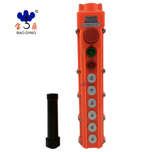 Baoding CLD-62BH 66BH Crane <b>Push</b> <b>Button</b> <b>Switch</b> 5-13 Keys Waterproof For Electric Cranes - Product Image 4
