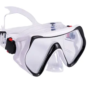 Masker selam kaca kuat silikon kualitas tinggi tahan air Masker selam renang snorkeling cocok dewasa
